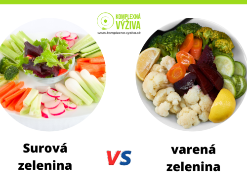 Surová alebo varená zelenina? Ktorá je zdravšia?